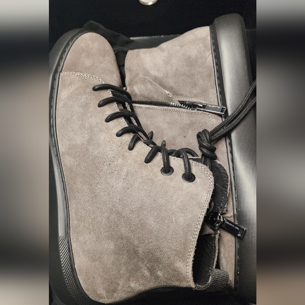 Men's Suede High-Top Sneakers